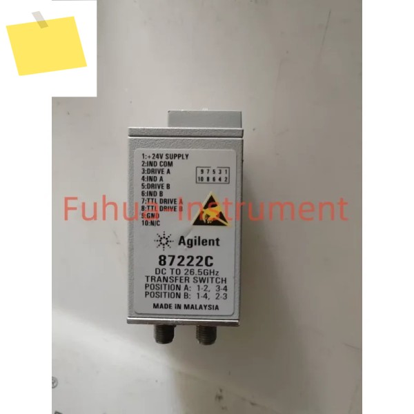 Keysight Agilent 87222C 동축 전송 EM 스위치 DC ~ 26.5 GHz SMA 24V DBDP 제품 이미지