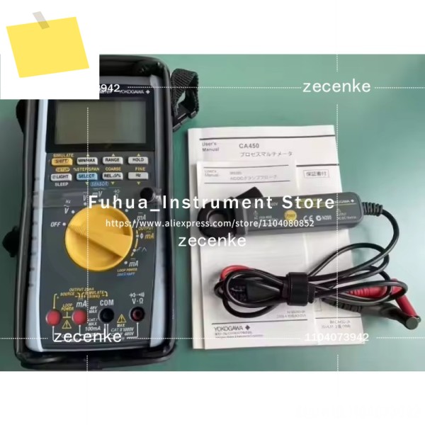 Yokogawa CA450 디지털 멀티미터 프로세스 루프 체크 기능 휴대용 DMM New 제품 이미지