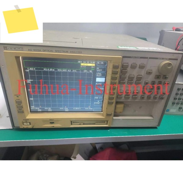 ANDO AQ-6315A 광학스펙트럼 분석기 파장 범위: 350nm-1750nm 교정 인증서 포함 제품 이미지