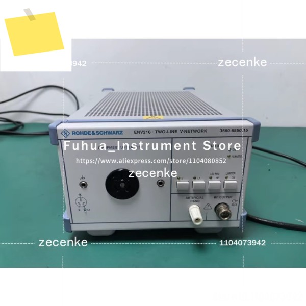 R&S ENV216 ROHDE&SCHWARZ 2라인 V-네트워크 3560.6550.15 제품 이미지