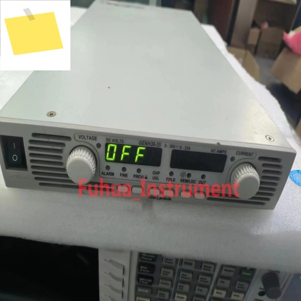 TDK 램다 GENH30-25 프로그래밍 가능 DC 벤치탑 PSU 750w 30V GENH 750W 30V-25A 제품 이미지