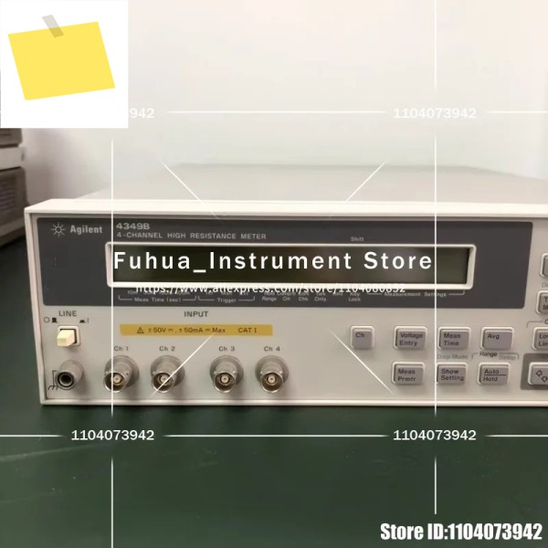 1PC KeysightAgilent 4349B 4채널 고저항 측정기 양호한 상태로 테스트됨 제품 이미지