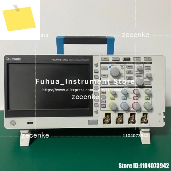 Tektronix TBS2104B 디지털 오실로스코프는 양호한 상태로 사용되었습니다. 제품 이미지