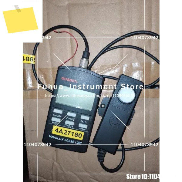 1개 GOSSEN MAVOLUX 5032B USB 조도계 양호한 상태로 사용됨 제품 이미지