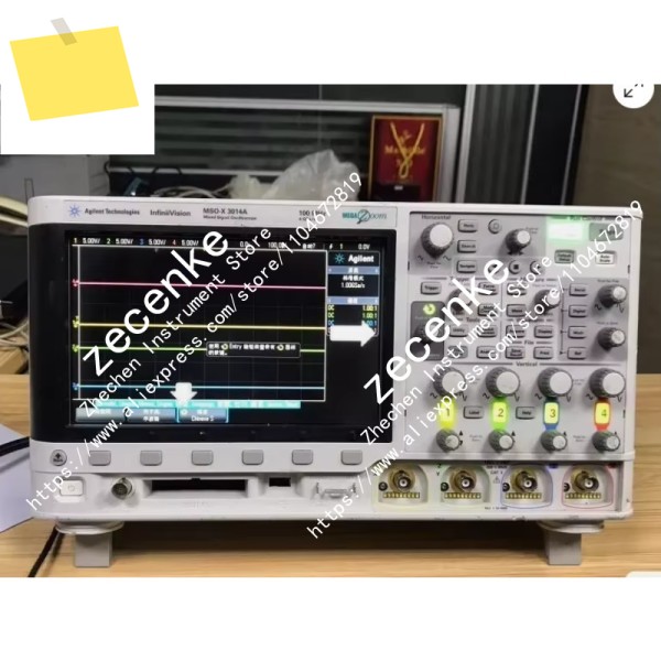 Keysight Agilent MSOX3014A 100MHz 4GSa S 4채널 오실로스코프 중고 상태 양호 제품 이미지