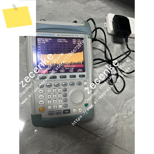 1PC 중고 Rohde & Schwarz FSH6 휴대용 스펙트럼 분석기 100KHZ~6G 상태 양호 제품 이미지