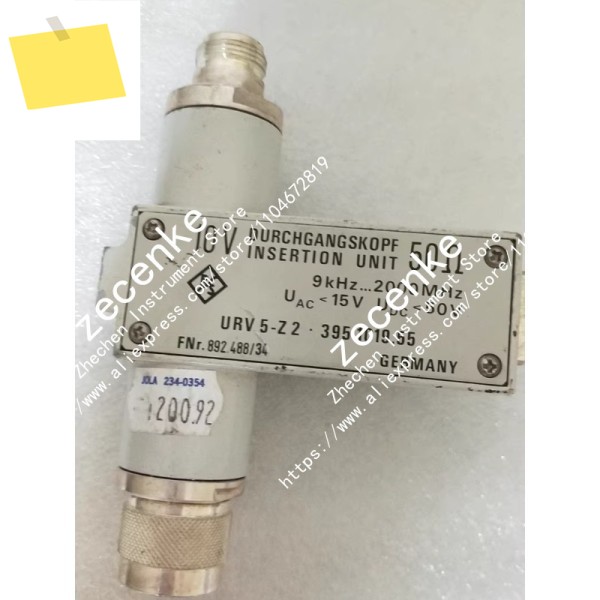 Rohde & Schwarz URV5-Z2 10v 플러그인 장치, 9khz-2000mhz, 50ohm 제품 이미지