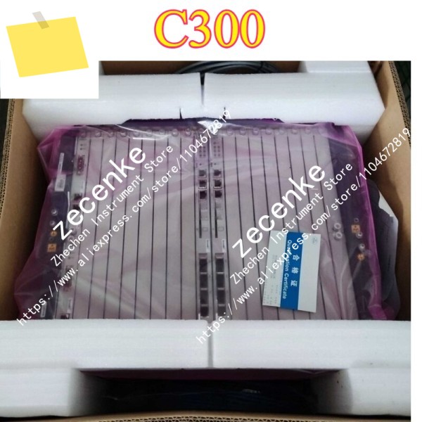 신품 OLT C300 GPON 2×PRWH DC 2×SCXN-TM 4×10GE 업링크 2×GTGO16×C+ SFP 포함 제품 이미지