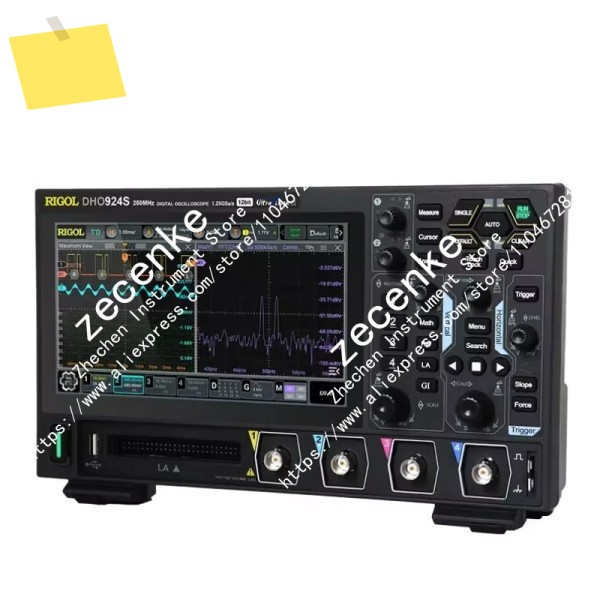 1개 오리지널 새제품 RIGOL DHO914S 4채널 125250MHz 디지털 오실로스코프 12비트 1.25GSa초 50MPts 제품 이미지