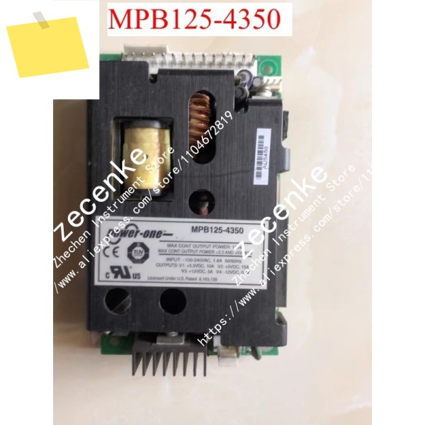 MPB125-4350 산업용 병원 전원 공급 장치 제품 이미지
