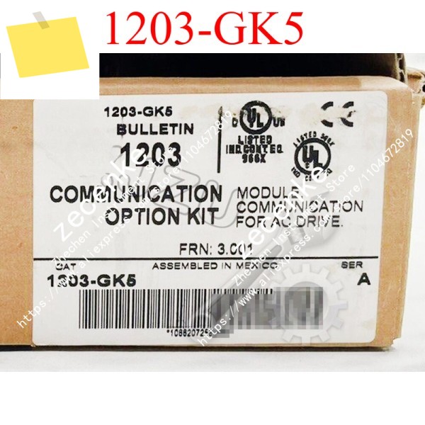 1Pcs 1203-GK5 VFD SCANPT DRVIE 통신에 대한 밀봉된 장치 제품 이미지