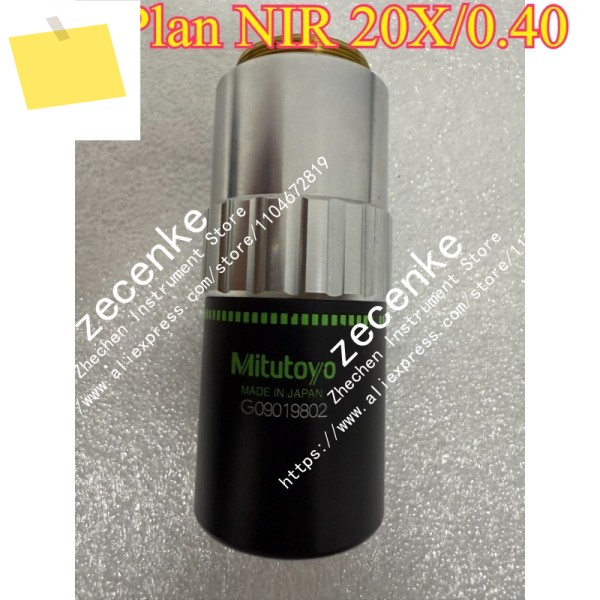 1PC Mitu-toyo M Plan NIR 20X0.40 현미경 근적외선 대물 렌즈 제품 이미지