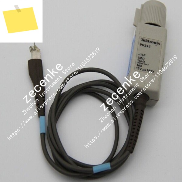 1PC 중고 Tektronix P6243 1 GHz 10X 15v 오실로스코프 프로브 액세서리 포함 테스트 제품 이미지