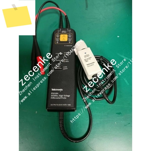 Tektronix P5210A 5600V 50MHz 고전압 차동 프로브 제품 이미지