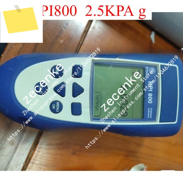 GE Druck DPI800 압력 루프 교정기 2.5KPA 제품 이미지