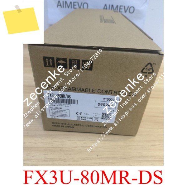 1PC 새 모듈 FX3U-80MR-DS 프로그래밍 가능 컨트롤러박스 포함 제품 이미지