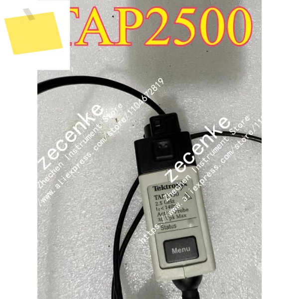 100% 테스트 Tektronix 오실로스코프 TAP2500 2.5 GHz 활성 전압 프로브 제품 이미지