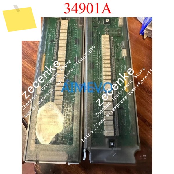 1PCS KEYSIGHT Agilent 34901A 20채널 멀티플렉서 모듈 보드 양호한 상태로 테스트됨 제품 이미지