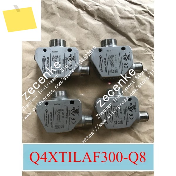 1PCS 기존 Q4XTILAF300-Q8 레이저 거리 센서 제품 이미지