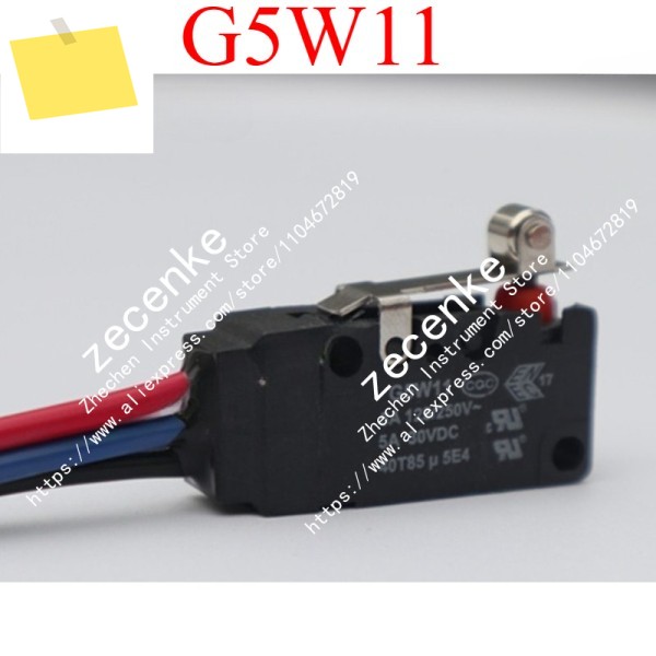 1개 새 G5W11 5A 30VDC 3선 NO NC 마이크로스위치 제품 이미지