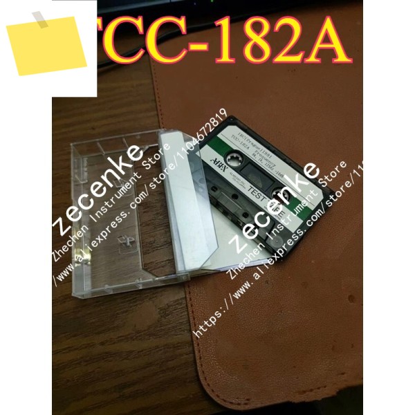 1PC 새 ABEX 주파수 응답 테스트 테이프 TCC-182A 8k1k125Hz 좋음 제품 이미지
