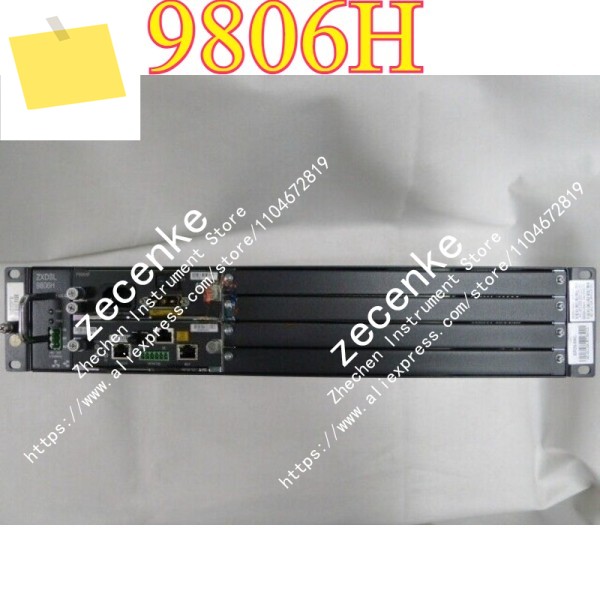 AC DC 입력을 갖춘 기존 9806H DSLAM 액세스 스위치 멀티미디어 제품 이미지