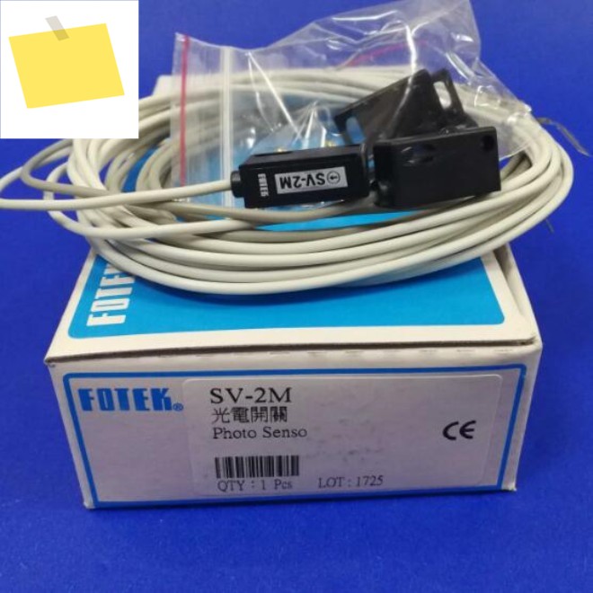 1set SV-2M FOTEK 스루 빔 광전 스위치 신품 오리지널 센서 헤드 유닛 제품 이미지