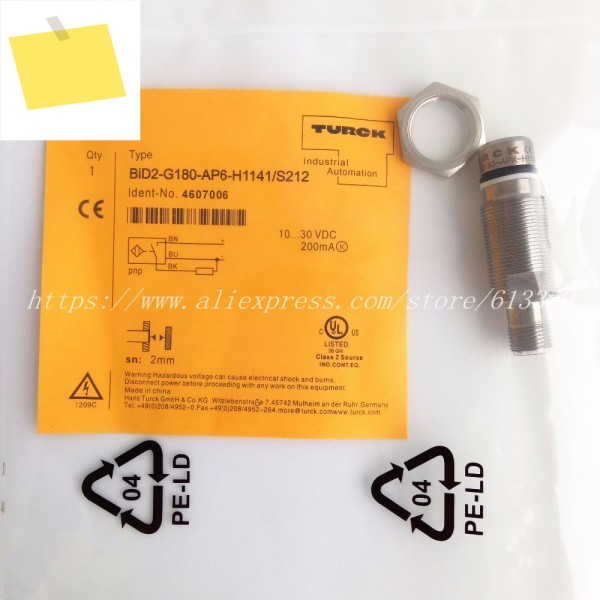 BID2-G180-AP6-H1141S212 근접 스위치 센서, 고품질, 새제품 제품 이미지