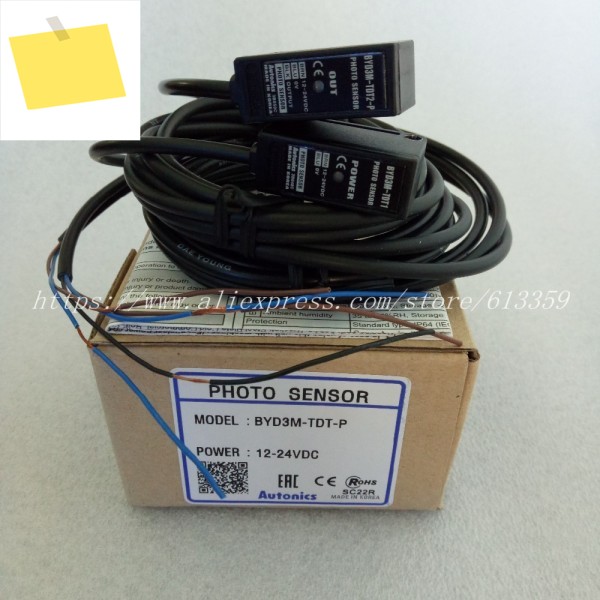 BYD3M-TDT-P 오리지널 정통 신품 광전 스위치 제품 이미지