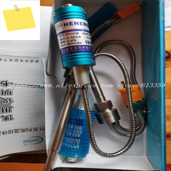 PT131B-25MPa-M14-K 35Mpa HENENG 이중 측정 고온 용융 압력 트랜스미터 0-10V 또는 4-20mA 제품 이미지