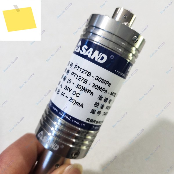 PT127B-30MPA-M22-150470 SAND 고온 용융 압력 센서 송신기 출력 0-10V 또는 4-20mA 제품 이미지