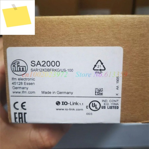 1PC IFM 신품 오리지널 유량 센서 SA2000 SAR12XDBFRKGUS-100 제품 이미지