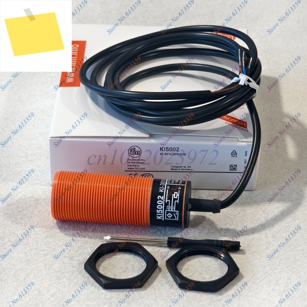 1PC KI5002 M30 PNP NO 신품 용량성 근접 센서 감지 범위 15mm 10-36VDC 제품 이미지