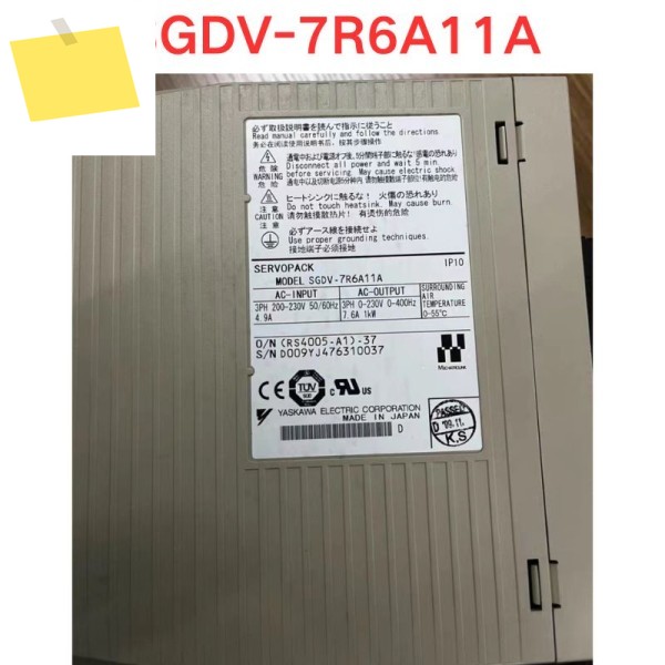 중고 SGDV-7R6A11A 서보 드라이버 기능 테스트 OK 제품 이미지
