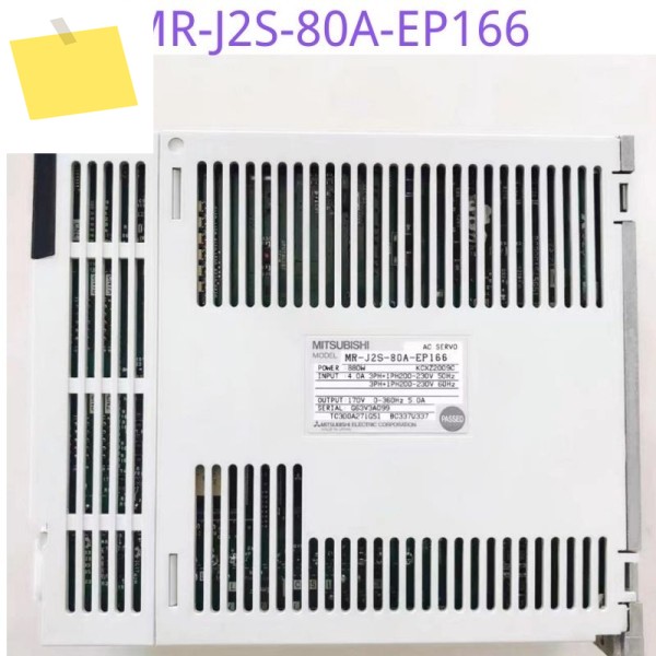 MR-J2S-80A-EP166 MR J2S 80A EP166 중고 드라이브, 정상 기능 테스트 완료 OK 제품 이미지