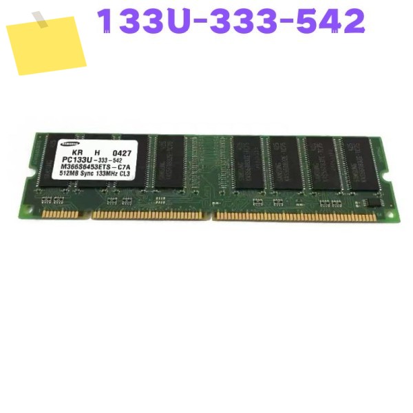 중고 메모리 512MB 동기화 133MHz CL3 PC133U-333-542 테스트 완료 정상 제품 이미지