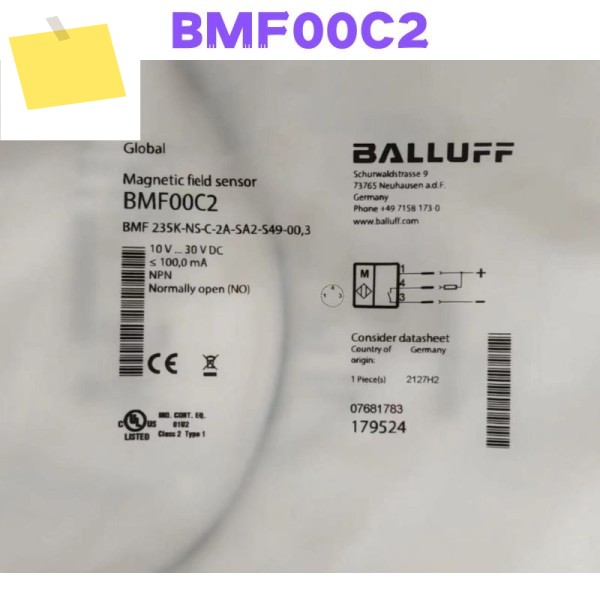 신품 BMF00C2 235K-NS-C-2A-SA2-S49-00.3 근접 스위치 센서 제품 이미지
