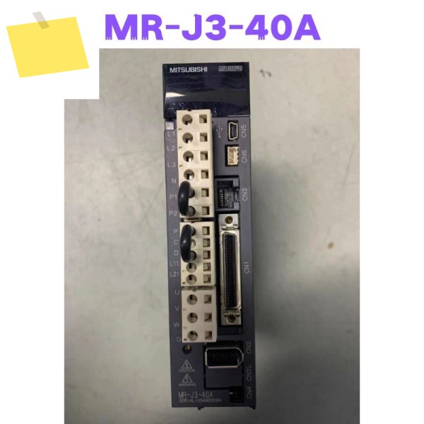 중고 MR-J3-40A MR J3 40A 서보 드라이브 테스트 완료 제품 이미지