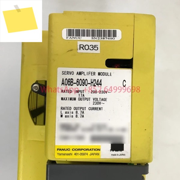 서보 증폭기 A06B-6090-H244 CNC 시스템 기계용 드라이버 제품 이미지