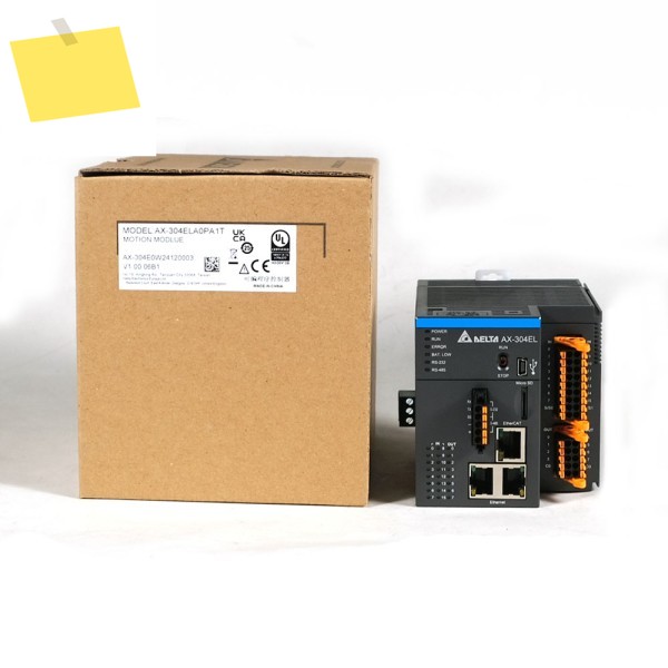 오리지널 델타 AX-304ELA0PA1T AX3 시리즈 모션 컨트롤러, EtherCAT 16DI 8DO 제품 이미지