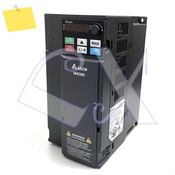 델타 VFD2A7MS43ANSAA VFD 표준 컴팩트 드라이브 MS300 시리즈 0.75KW 1HP 3상 AC 380V-480VAC 0-599HZ 제품 이미지