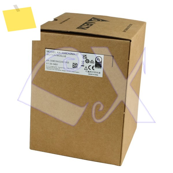 오리지널 델타 AX-308EA0MA1T AX3 시리즈 8 축 모션 컨트롤러, EtherCAT 16DI 8DO NPN 출력 제품 이미지