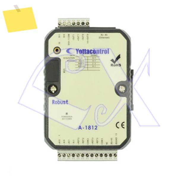 Yottacontrol A-1812 이더넷 IO 모듈 2DI 4AI24-20MA+2PT100 온도 수집 MODBUS TCPRTU 제품 이미지