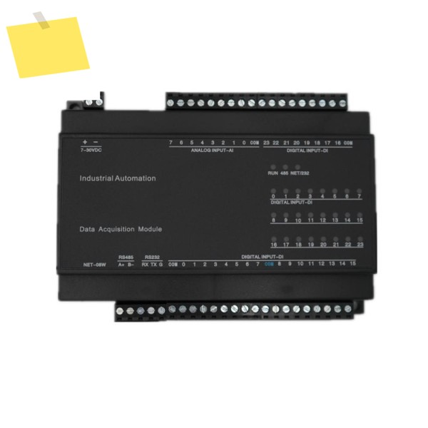 TCP-508W 24DI 스위치 입력 8AI 아날로그 수집 Modbus RTU&TCP 이더넷 IO 모듈 RS485 232 PLC 확장 보드 제품 이미지
