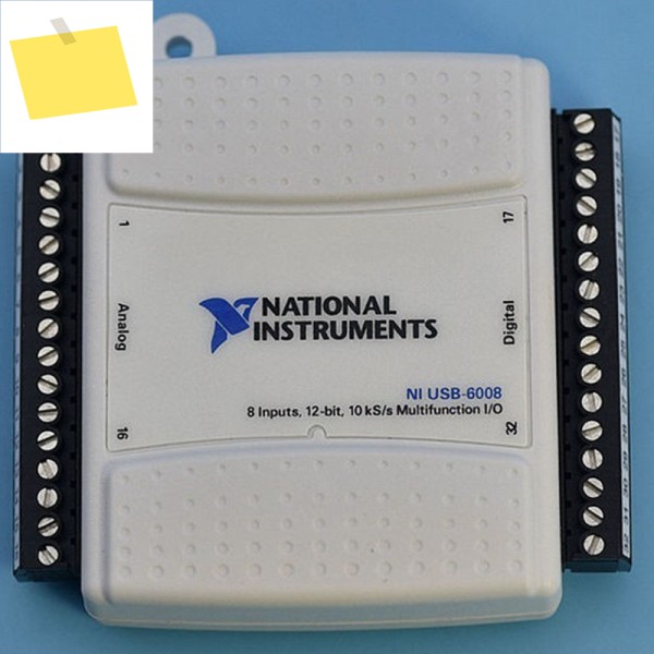 NI USB-6008 데이터 수집 카드 다기능 DAQ 779051-01 12비트 10kSs 8개의 아날로그 입력 출력 제품 이미지