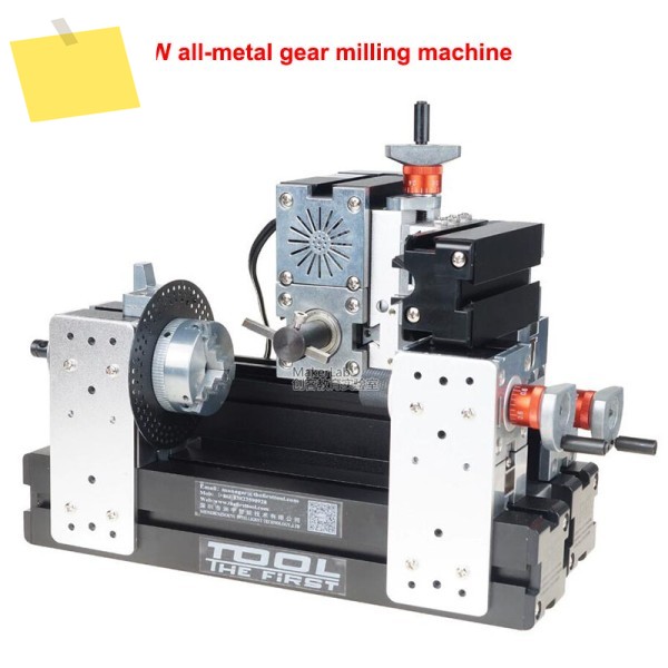 Zhouyu TZ10002MZL 빅 파워 메탈 기어 밀링 머신 12000rpm 60W DIY 도구 제품 이미지