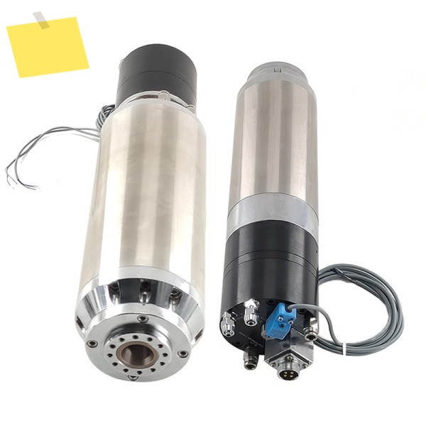 CNC 전기 스핀들 3.5KW 3000-18000rpm 공압 공구 교환 BT30 주파수: 400-600HZ, 전류: 7A-11A 제품 이미지