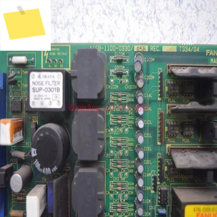 PCB 보드 A16B-1100-0330은 CNC 컨트롤러에 대해 테스트를 거쳤으며 정상입니다. 제품 이미지