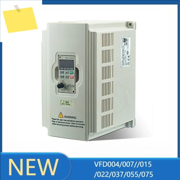 VFD-M 인버터 VFD004M21A 단일 220V 삼상 380V 0.4KW 속도 제어 제품 이미지