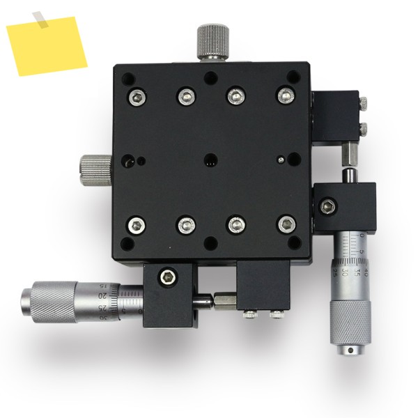 XY60-R-30 two-axis high-precision fine-tuning platform XY Manual rail slide, load: 49N 5kgf Accuracy 제품 이미지